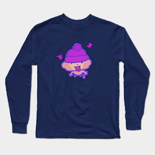 Winter Hat Monkey! Long Sleeve T-Shirt